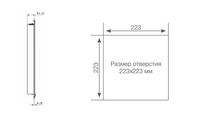 Фильтр для вентилятора 115 М/ч PFI2500