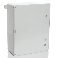 PP3003 Пластиковый шкаф с монт. панелью, IP65. УХЛ1., 400х500х175, непрозрачная дверца