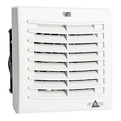 01870.9-30 Вентилятор с фильтром плюс 23 м³/ч, AC 115В, (92х92мм), направление воздушного потока внутрь (IN)