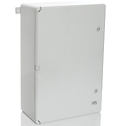 PP3008 Пластиковый шкаф с монт. панелью, IP65. УХЛ1., 400х600х200, непрозрачная дверца