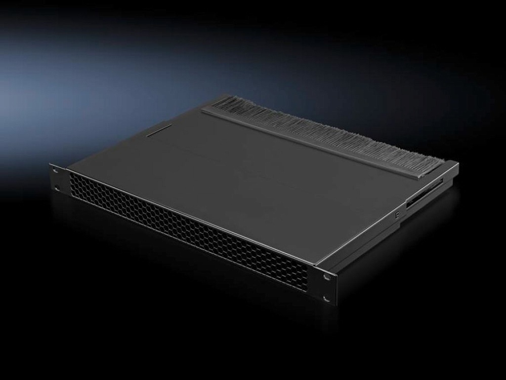 SK Воздуховод горизонтальный 1U RAL9005 1шт